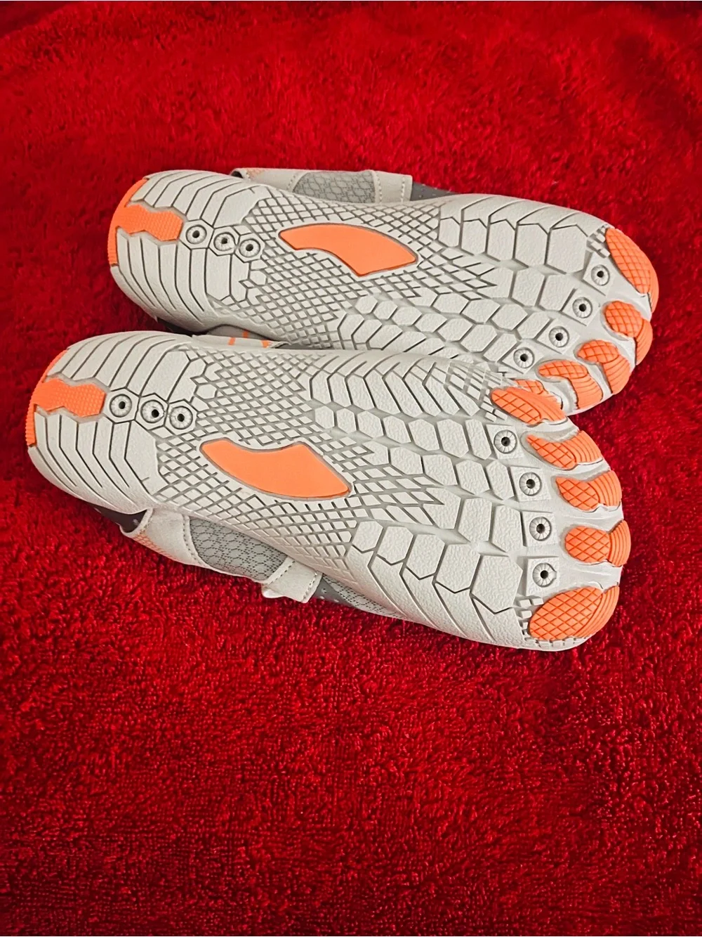 Outdoor Kids Gray & Peach Slip-On Athletic Shoes